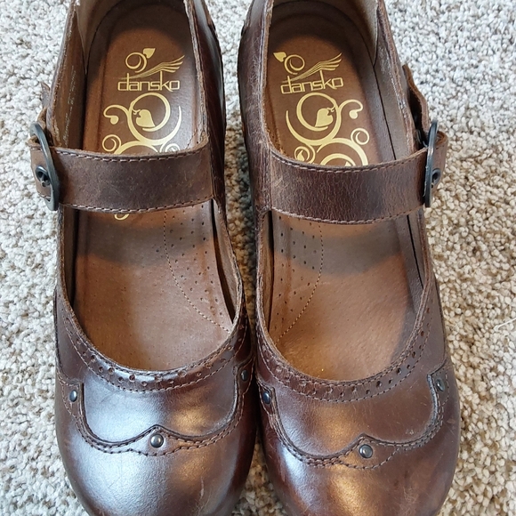 Dansko Shoes - Dansko Brown Mary Jane Shoes